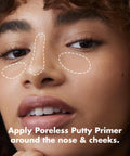 Poreless Putty Primer, Silky, Skin-Perfecting, Lightweight, Long Lasting, Smooths, Hydrates, Minimizes Pores, Flawless Base & Finish, All-Day Wear, Ideal for All Skin Types, 0.74 Fl Oz