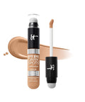 IT Cosmetics Bye Bye Dark Spots Concealer + Brightening Serum – 2% Niacinamide, Hyaluronic Acid & Caffeine - Medium Coverage, Natural Finish, All Skin Types - 0.22 Fl Oz