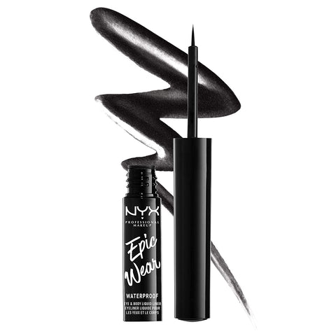 NYX PROFESSIONAL MAKEUP Epic Wear Liquid Liner, Long-Lasting Waterproof Eyeliner - Sapphire