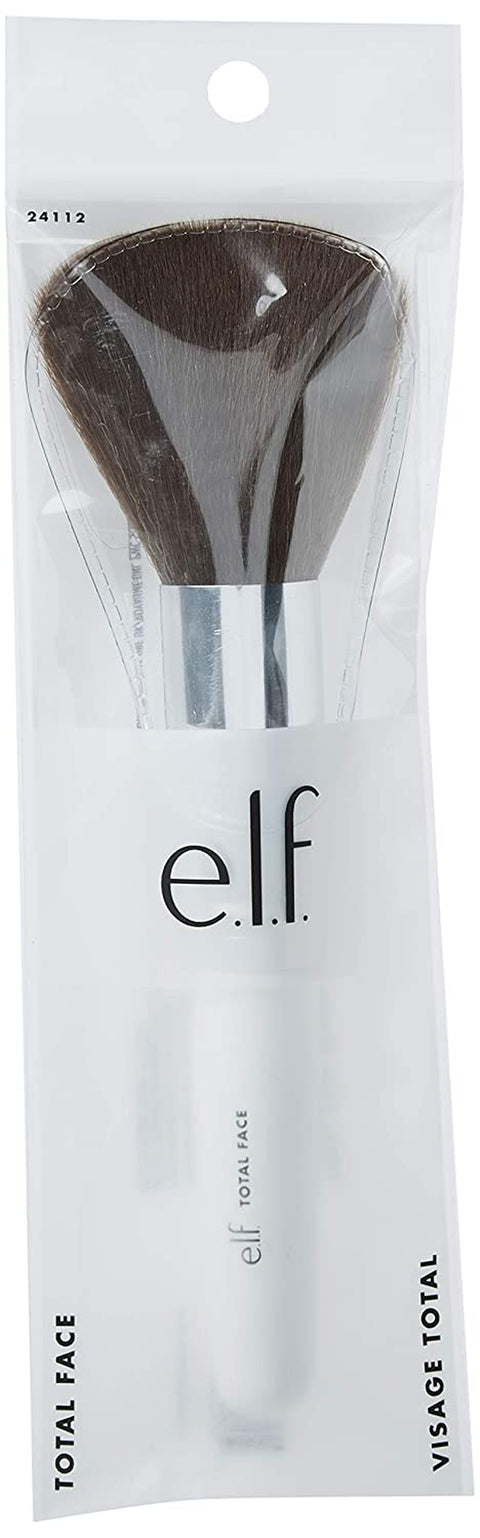 E.L.F. Cosmetics Total Face Makeup Brush for Complete Coverage and a Flawless Finish