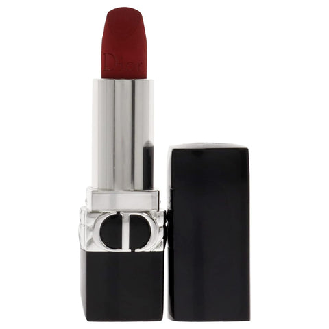 Christian Dior Rouge Dior Couture Lipstick - 999 Velvet Lipstick (Refillable) Women 0.12 Oz