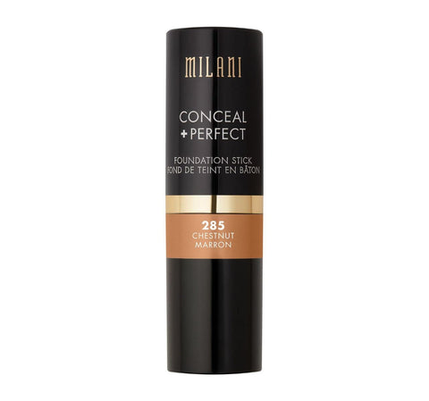 Milani Conceal + Perfect Foundation Stick - Sand Beige (0.46 Ounce) Vegan, Cruelty-Free Cream Foundation - Cover Under-Eye Circles, Blemishes & Skin Discoloration for a Flawless Finish