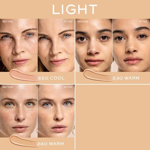 Lancôme Teint Idole Ultra Wear Care & Glow Serum Concealer - Medium Buildable Coverage & Natural Glow Finish - up to 24H Hydration