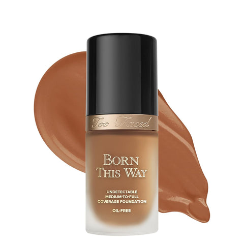 Too Faced Born This Way Natural Finish Longwear Liquid Foundation, 1.01 Fl. Oz.