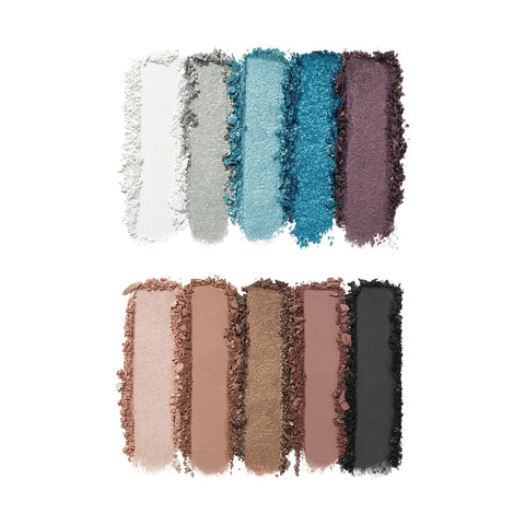 Perfect 10 Eyeshadow Palette, Ten Ultra-Pigmented Vibrant Shades