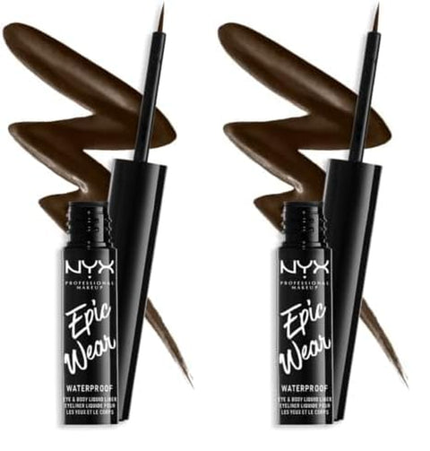 NYX PROFESSIONAL MAKEUP Epic Wear Liquid Liner, Long-Lasting Waterproof Eyeliner - Sapphire