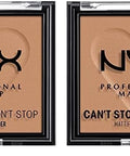 NYX PROFESSIONAL MAKEUP Can'T Stop Won'T Stop Mattifying Pressed Powder - Light