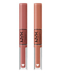 NYX PROFESSIONAL MAKEUP Shine Loud, Long-Lasting Liquid Lipstick with Clear Lip Gloss - Make It Work (Cool-Toned Plum)