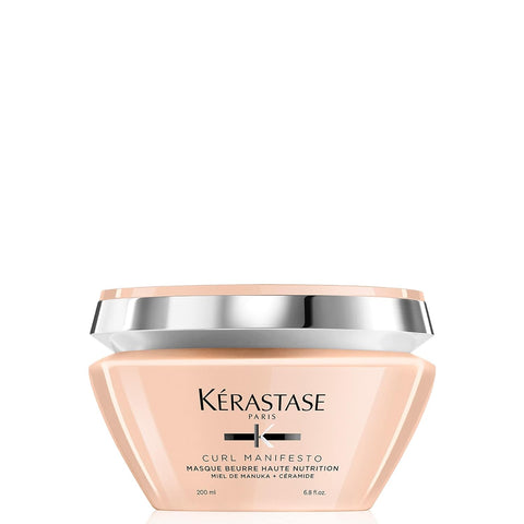 Kerastase Curl Manifesto Beurre Haute Nutrition Hair Mask | Strengthens & Prevents Breakage | Adds Softness & Shine | for All Wavy, Curly, Very Curly & Coily Hair