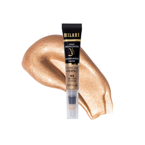 Milani Conceal + Perfect Undereye Brightener for Treating Dark Circles, Face Lift Collection - Rose