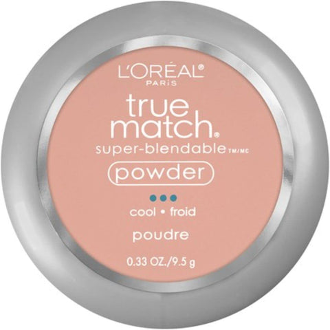 True Match Super Blendable Oil Free Foundation Powder, W2 Light, 0.33 Oz, Packaging May Vary