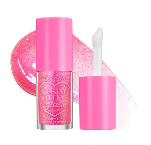 Too Faced Kissing Jelly Lip Oil Gloss, 0.15 Fl.Oz.