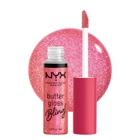 NYX PROFESSIONAL MAKEUP Butter Gloss, Non-Sticky Lip Gloss - Madeleine (Mid-Tone Nude)