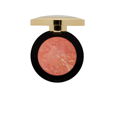 Milani Baked Blush - Corallina (0.12 Ounce) Cruelty-Free Powder Blush - Shape, Contour & Highlight Face for a Shimmery or Matte Finish