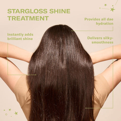 DAE Stargloss Shine Treatment - Adds Shine, Hydrates, Tames Frizz & Smooths 6 Oz