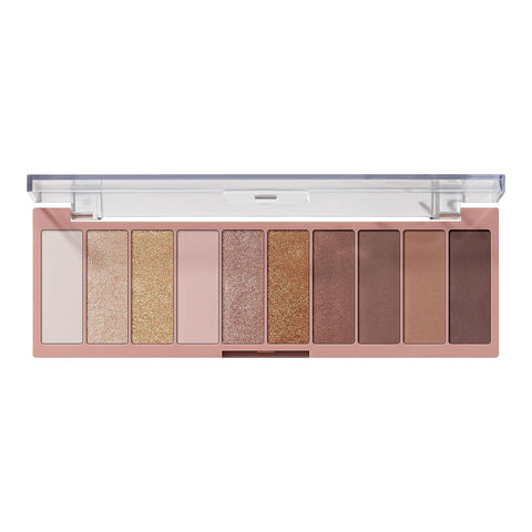 Perfect 10 Eyeshadow Palette, Ten Ultra-Pigmented Neutral Shades, Blendable Formula, Vegan & Cruelty-Free, Need It Nude (Packaging May Vary)