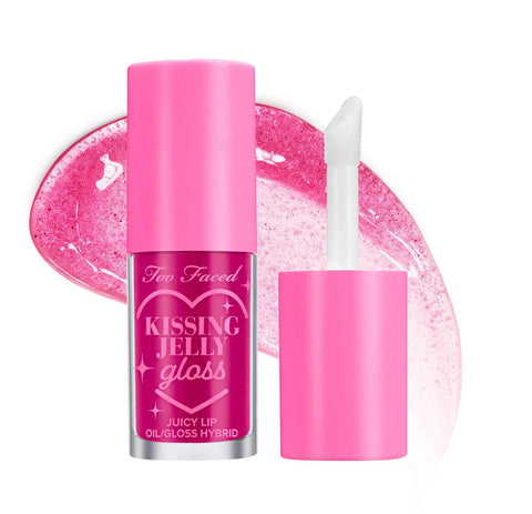 Too Faced Kissing Jelly Lip Oil Gloss, 0.15 Fl.Oz.