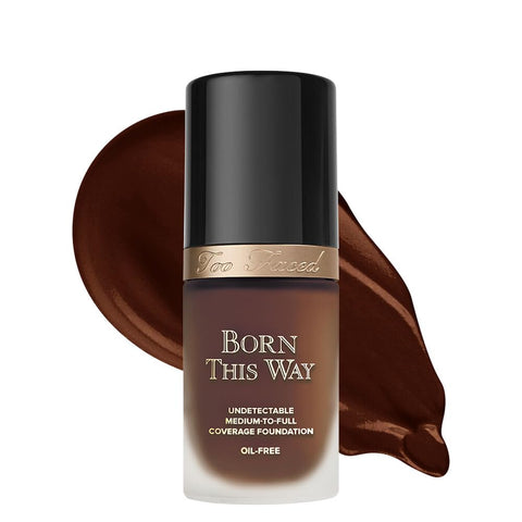 Too Faced Born This Way Natural Finish Longwear Liquid Foundation, 1.01 Fl. Oz.