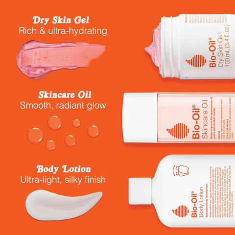 Bio-Oil Skincare Body Oil, Vitamin E, Serum for Scars & Stretchmarks, Face & Body Moisturizer, 2 Oz, All Skin Types