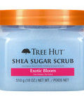 Tree Hut Exotic Bloom Shea Sugar Exfoliating & Hydrating Scrub, 18 Oz