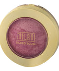 Milani Baked Blush - Corallina (0.12 Ounce) Cruelty-Free Powder Blush - Shape, Contour & Highlight Face for a Shimmery or Matte Finish