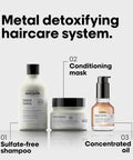 L’Oreal Professionnel Metal Detox Shampoo | Hard Water Chelating Shampoo | Removes Metal Build up | Protect Color & Add Shine | Paraben & Sulfate Free | for Damaged Hair | for All Hair Types