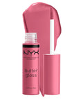 NYX PROFESSIONAL MAKEUP Butter Gloss, Non-Sticky Lip Gloss - Madeleine (Mid-Tone Nude)