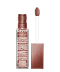 NYX PROFESSIONAL MAKEUP Ultimate Glow Shots, Liquid Eyeshadow, Long-Lasting Shimmer Eye Shadow with Vitamin C - Wow Cacao