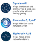 Cerave Hydrating Foaming Oil Cleanser | Moisturizing Oil Cleanser for Face & Body | Squalane Oil + Hyaluronic Acid + Ceramides | for Dry to Very Dry Skin | Fragrance Free & Residue Free | 19 FL Oz