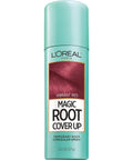 Hair Color Root Cover up Temporary Gray Concealer Spray Light Brown (Pack of 2) (Packaging May Vary)