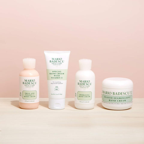 Mario Badescu Hand Cream with Vitamin E for Dry Cracked Hands, Moisturizing, Light and Fast-Absorbing, Ideal for All Skin Types