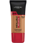 K1828700 Infallible Pro-Matte Liquid Longwear Foundation Makeup, 102 Shell Beige, 1 Fl; Oz.