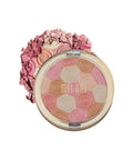 Milani Illuminating Face Powder - Amber Nectar (0.35 Ounce) Cruelty-Free Highlighter, Blush & Bronzer in One Compact to Shape, Contour & Highlight