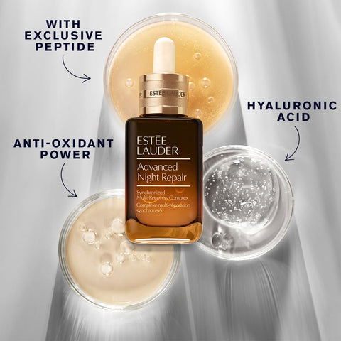 Estée Lauder Advanced Night Repair Serum Synchronized Multi-Recovery Complex with Hyaluronic Acid & Peptides