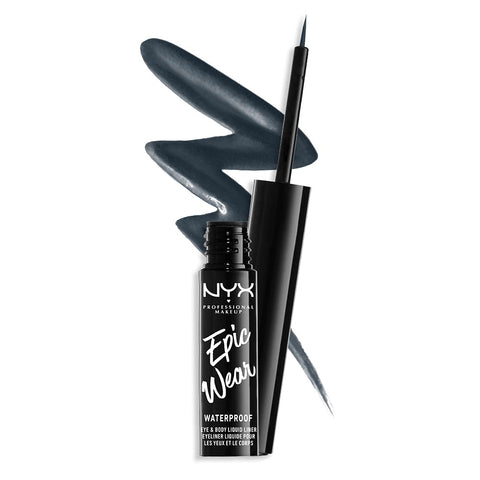 NYX PROFESSIONAL MAKEUP Epic Wear Liquid Liner, Long-Lasting Waterproof Eyeliner - Sapphire