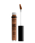 NYX PROFESSIONAL MAKEUP Can'T Stop Won'T Stop Contour Concealer, 24H Full Coverage Matte Finish - Natural