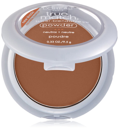 True Match Super Blendable Oil Free Foundation Powder, W2 Light, 0.33 Oz, Packaging May Vary