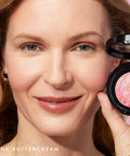 LAURA GELLER NEW YORK Baked Blush-N-Brighten Blush, Pink Buttercream + Modern Classic Cream Lipstick, Pink Passion