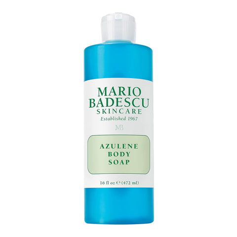 Mario Badescu Azulene Body Soap, Gentle Bath Wash to Soften, Nourish & Cleanse, Comforting Chamomile-Infused Formula for Dry or Sensitive Skin