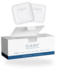 Clean Skin Club Clean² Pads 2.0 [NEW & IMPROVED EDGES] Guaranteed Not to Shed & Tear Face Pads, Unique Triple Layers, Textured & Ultra Soft Side, Organic Disposable Cotton, Pair with Makeup Remover