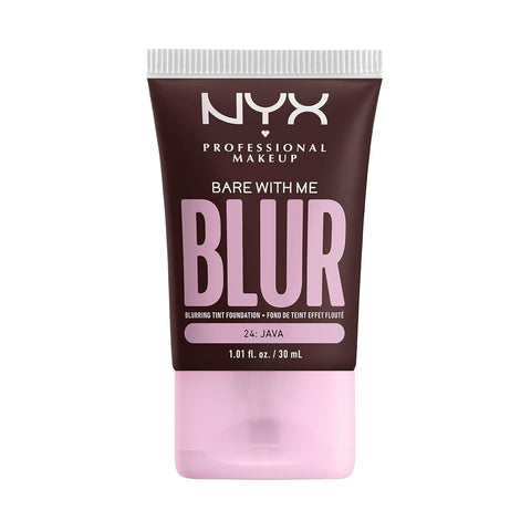 NYX PROFESSIONAL MAKEUP Bare with Me Blur Skin Tint Foundation Make up with Matcha, Glycerin & Niacinamide - Light Neutral