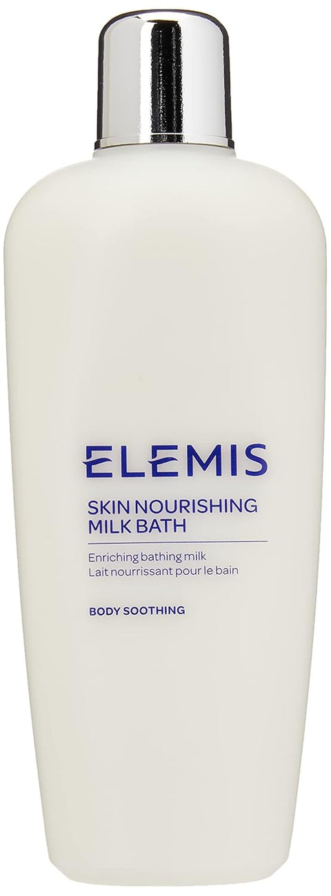 ELEMIS Skin Nourishing Milk Bath | Creamy Bathing Milk Enriches, Conditions and Softens Extra Dry Skin with Camellia Oil and Oat Extract | 400 Ml