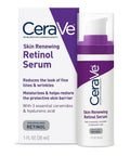 Cerave anti Aging Retinol Serum | Cream Serum for Smoothing Fine Lines and Skin Brightening | with Retinol, Hyaluronic Acid, Niacinamide, and Ceramides | 1 Ounce