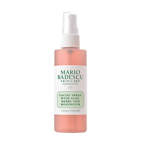 Mario Badescu Facial Spray with Aloe, Herbs and Rose Water for All Skin Types, Face Mist That Hydrates, Rejuvenates & Clarifies