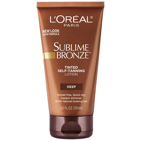 Sublime Bronze Tinted Self Tanning Lotion, Medium Natural Tan 5 Fl. Oz