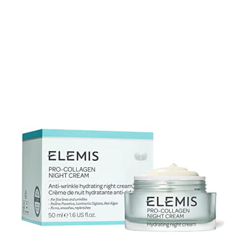 ELEMIS Pro-Collagen Night Cream | Ultra Rich Daily Face Moisturizer Firms, Smoothes and Replenishes the Skin with Antioxidants