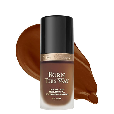 Too Faced Born This Way Natural Finish Longwear Liquid Foundation, 1.01 Fl. Oz.