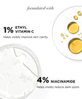 IT Cosmetics Bye Bye Dark Spots 4% Niacinamide Serum - Visibly Reduces Dark Spots & Improves Skin Clarity in 8 Weeks - with 1% Ethyl Vitamin C - for All Skin Types - 1 Fl Oz