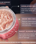 Brooklyn Botany Himalayan Salt Body Scrub - Moisturizing and Exfoliating Body, Face, Hand, Foot Scrub - Fights Stretch Marks, Fine Lines, Wrinkles - Great Gifts for Women & Men - 10 Oz