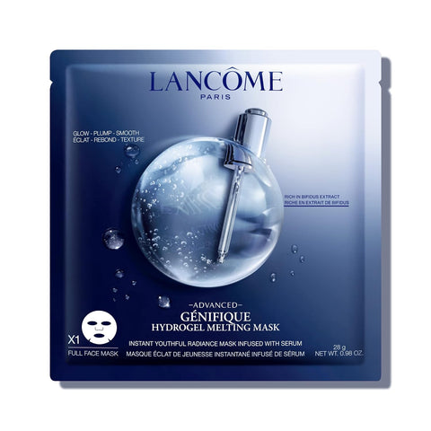 Lancôme Advanced Génifique Hydrogel Melting Sheet Mask - for Skin Radiance, Smoothness & Plumpness